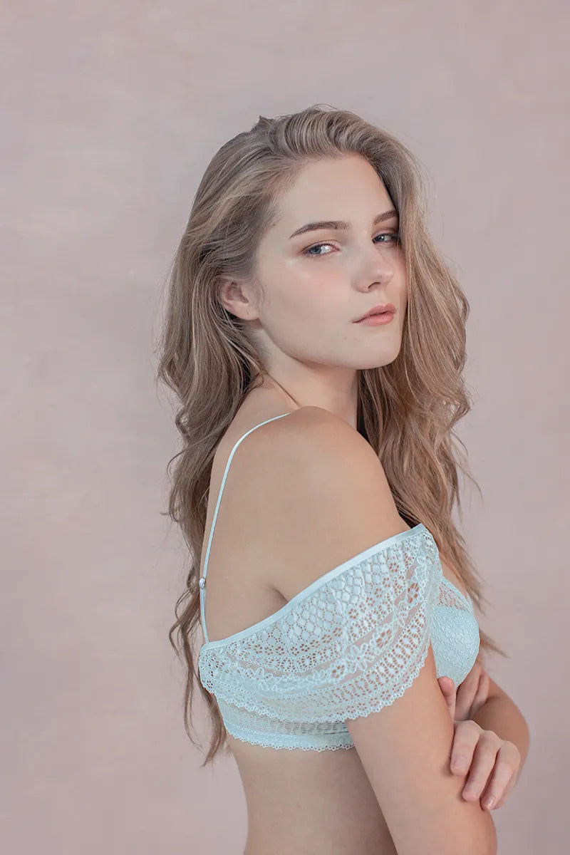 Celiné NOIR Wonder Lace Straps