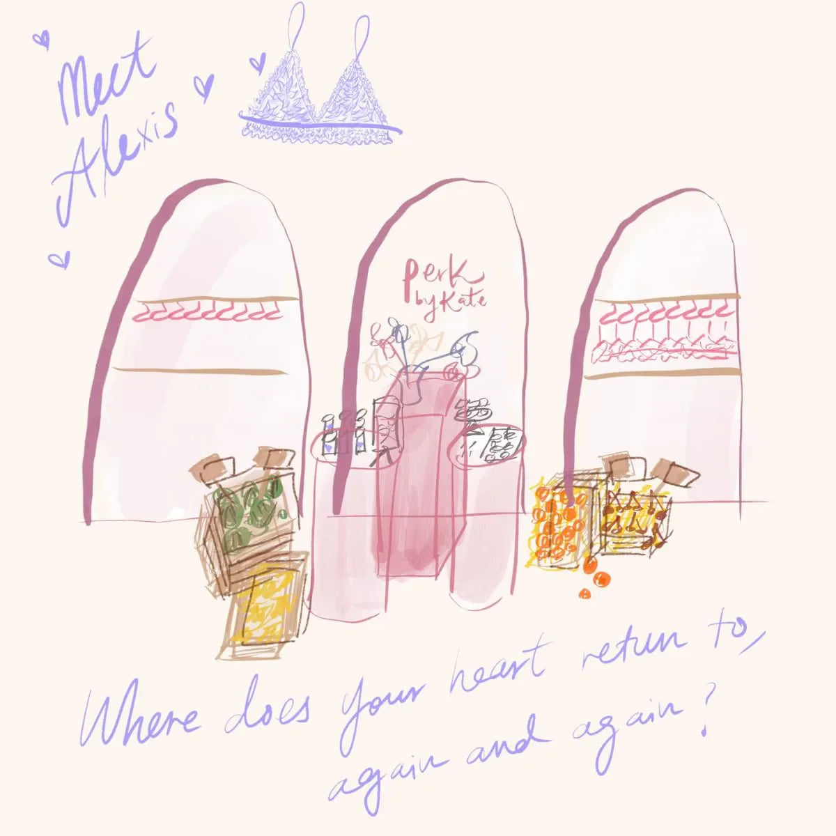 Inside Kate’s Mind: The Inspiration and Doodles Behind Alexis