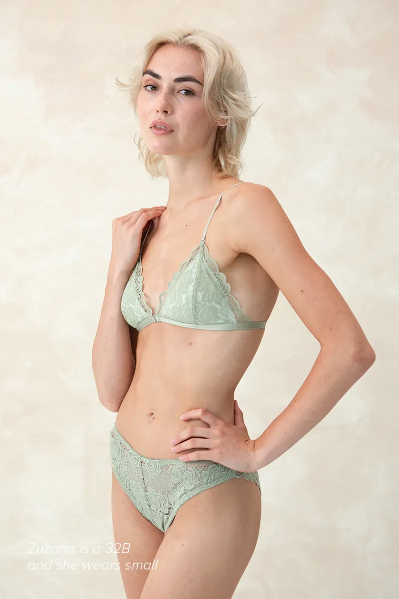 Harper Triangle Padded Bralette