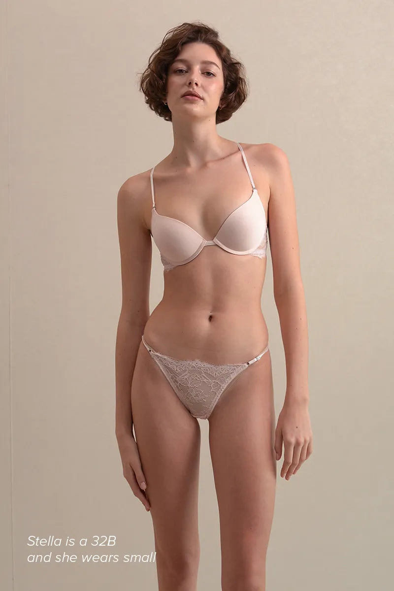 Zara All-Day Lace Push Up Bra