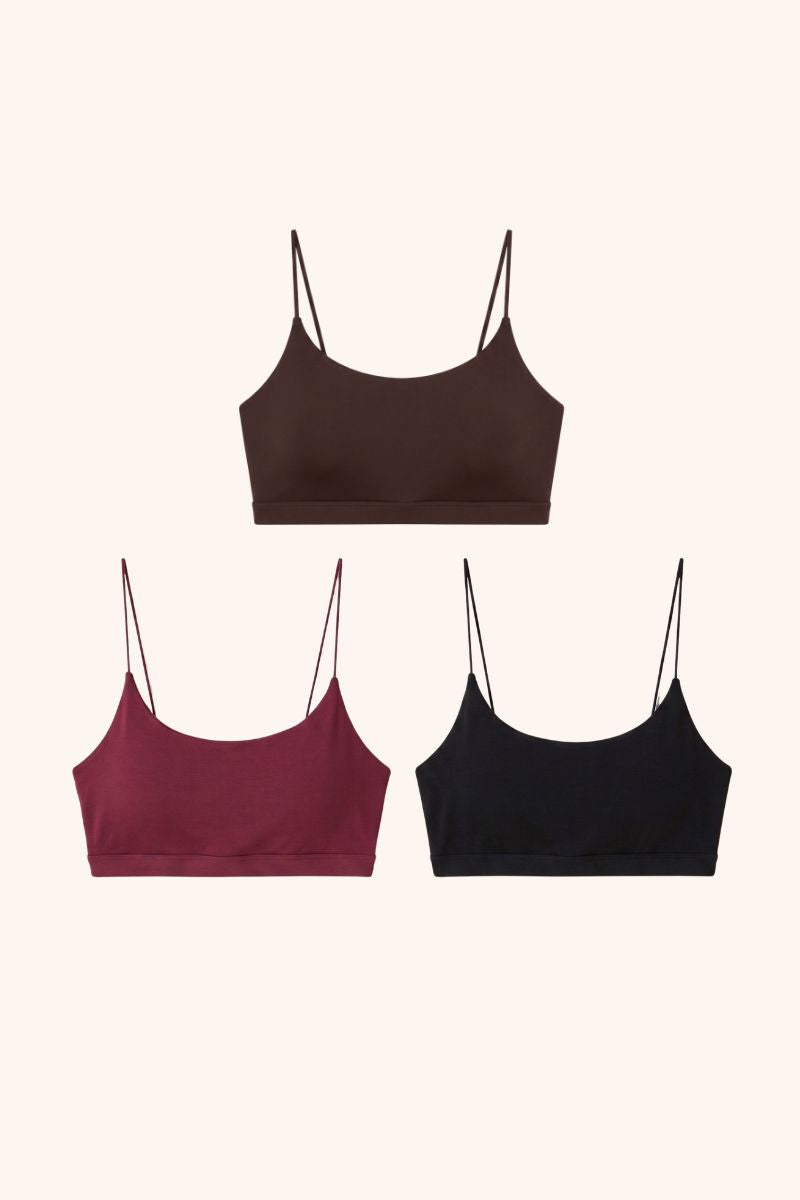 Mia Push Up Scoopneck Multipack (Get 3, Save 9%)